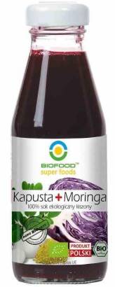 Kapusta + moringa 100% sok kiszony  BIO 200 ml