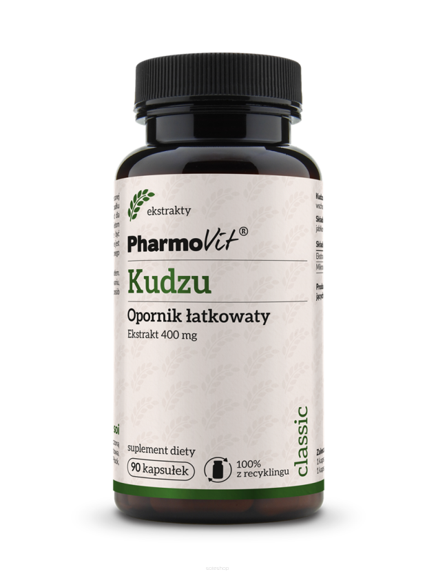 Kudzu Ekstrakt 400 mg 90 kaps | Classic Pharmovit