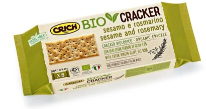 Krakersy z sezamem i rozmarynem BIO 250 g