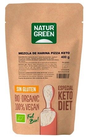 Mieszanka na ciasto do pizzy KETO BEZGL. BIO 400 g