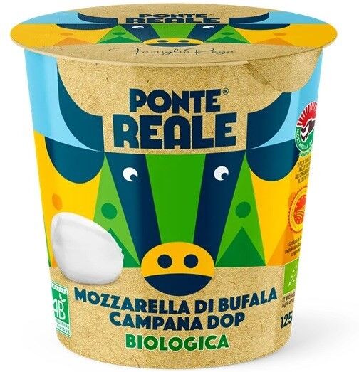 Mozzarella di bufala BIO 125 g kubek