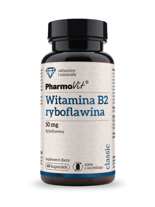 B2 ryboflawina 50 mg 60 kaps | Classic Pharmovit