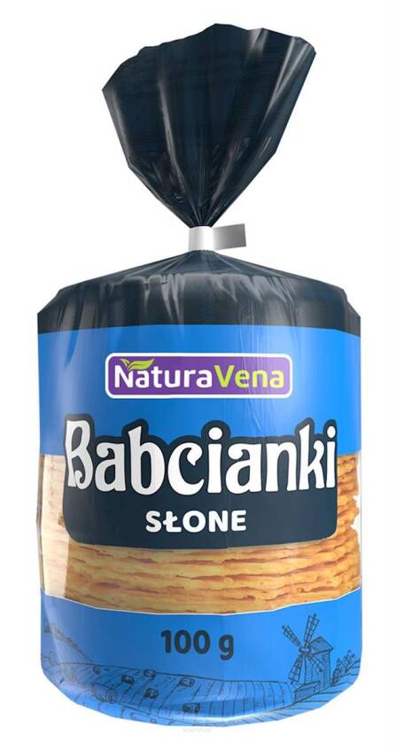 BABCIANKI OWSIANE SŁONE 100 g - NATURAVENA