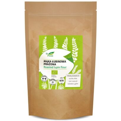 MĄKA ŁUBINOWA PRAŻONA BIO 500 g - BIO PLANET