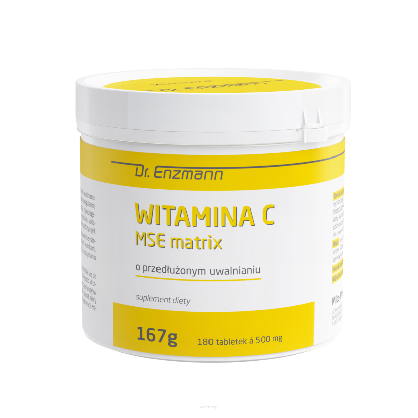 Witamina C 500 mg MSE matrix Dr Enzmann
