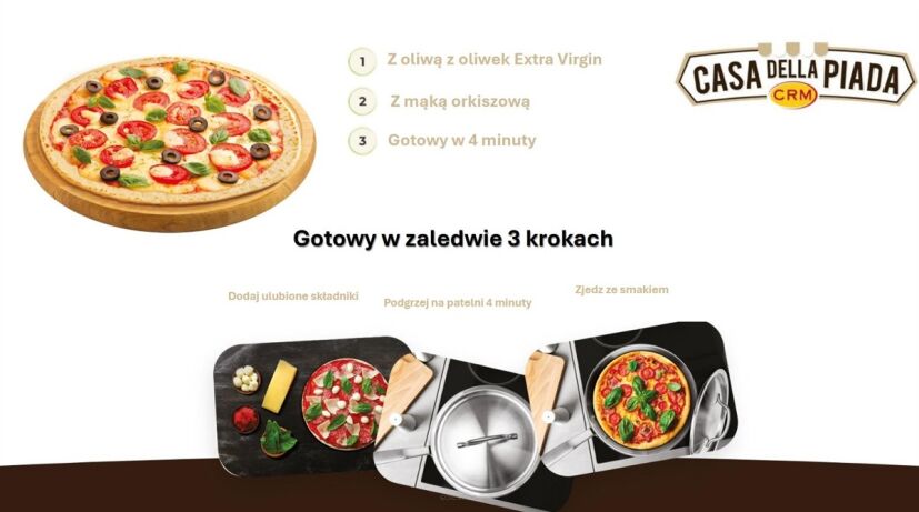 Spody do pizzy orkiszowe BIO 260 g (2 szt)
