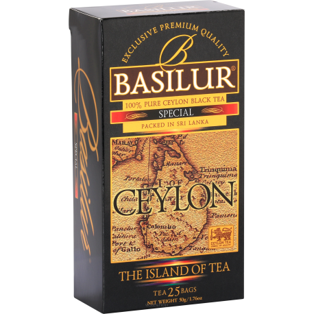 Herbata czarna Ceylon Special saszetki 25 x 2g Basilur