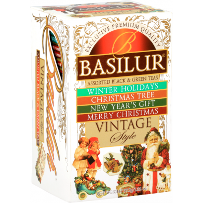 Mieszanka herbat cejlońskich Assorted Vintage 20 sasz.- Basilur