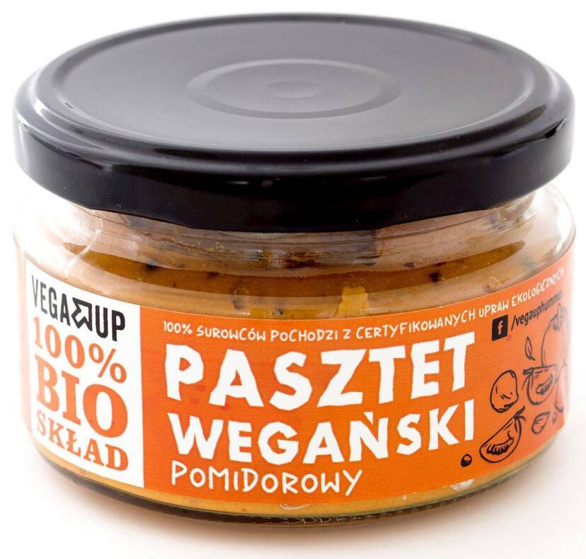 PASZTET WEGAŃSKI POMIDOROWY BIO 190 g - VEGA UP