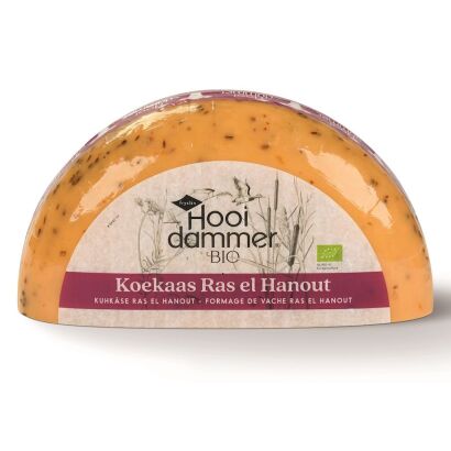 SER ŻÓŁTY DOJRZEWAJĄCY RAS EL HANOUT BIO (około 2,25 kg) - HOOIDAMMER