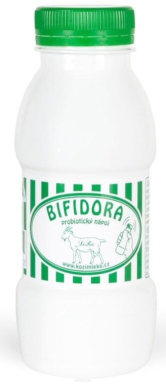 Jogurt pitny probiotyczny z mleka koziego Bifidora BIO 240 g