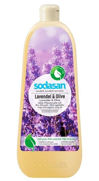 Mydło w płynie lawendowo - oliwkowe BIO 1000 ml