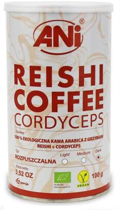KAWA ROZPUSZCZALNA "CORDYCEPS" BIO 100 g - ANI