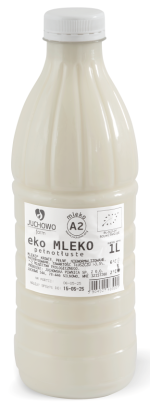 MLEKO A2 ŚWIEŻE 3,5 % BIO 1 L - JUCHOWO (NA ZAMÓWIENIE)