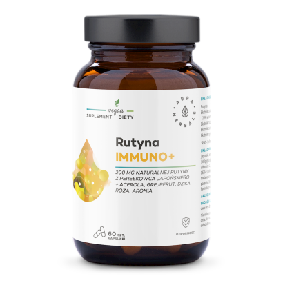 Rutyna Immuno+, kapsułki 60 szt. - Aura Herbals