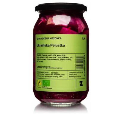 SAŁATKA PELUSTKA BIO 900 g (600 g) - DELIKATNA (ZAKWASOWNIA)