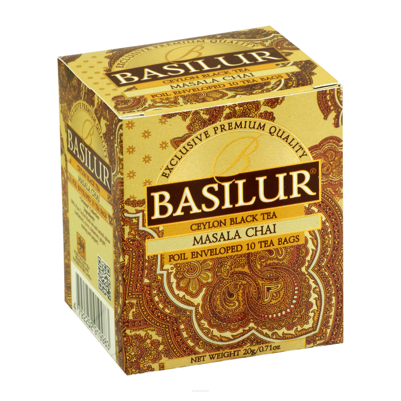Herbata czarna MASALA CHAI w saszetkach 10x2g - Basilur