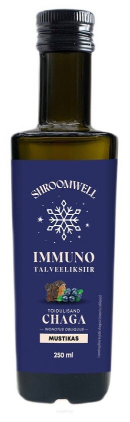 SUPLEMENT DIETY NA ODPORNOŚĆ ZIMOWY W PŁYNIE 250 ml - SHROOMWELL (PRODUKT SEZONOWY)