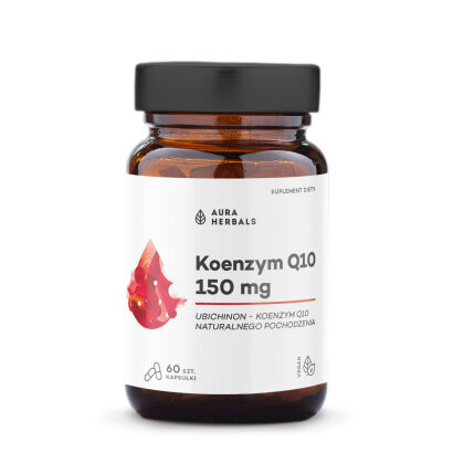 Koenzym Q10, 150 mg, kapsułki 60 szt. - Aura Herbals