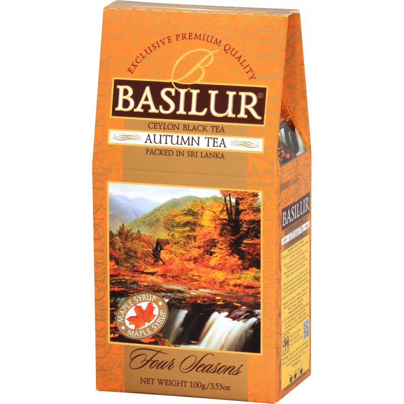 Herbata czarna liściasta Four Seasons Autumn Tea stożek 100g- Basilur