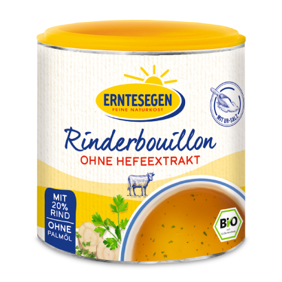 BULION WOŁOWY BEZ DODATKU DROŻDŻY W PROSZKU BIO 120 g - ERNTESEGEN