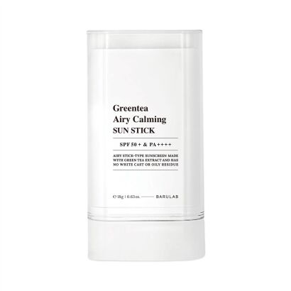 KREM PRZECIWSŁONECZNY W SZTYFCIE ZIELONA HERBATA SPF 50+ 18 g - BARULAB