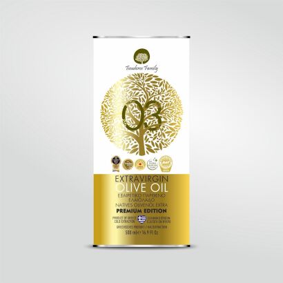 Oliwa z oliwek extra virgin 500 ml "03" - Ladi Tsouderos Ltd