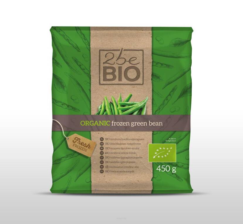 FASOLKA SZPARAGOWA MROŻONA BIO 450 g - 2beBIO