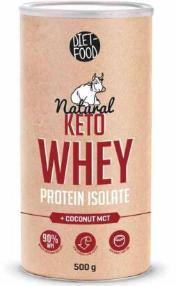 Keto whey protein z kokosowym mtc BIO 500 g