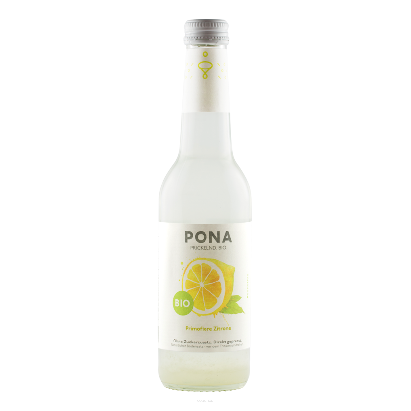 LEMONIADA CYTRYNA PRIMOFIORE ZERO % CUKRU BIO 330 ml - PONA