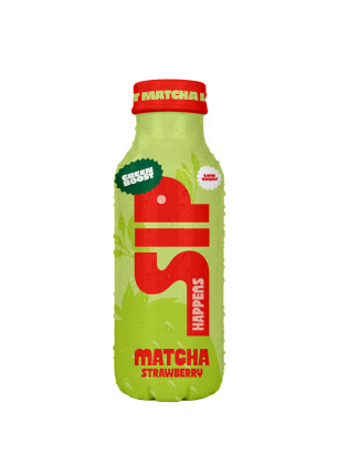 NAPÓJ MATCHA LATTE O SMAKU TRUSKAWKOWYM BEZ DODATKU CUKRÓW 250 ml - SIP