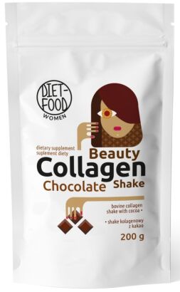 SHAKE KOLAGENOWY KAKAOWY 200 g - DIET-FOOD