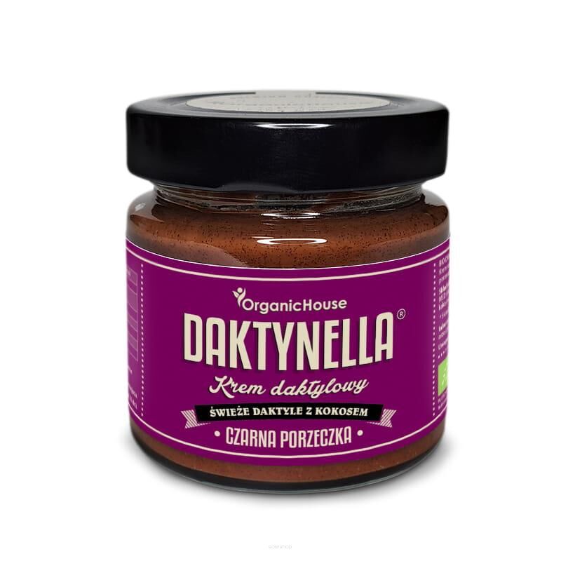 Daktynella z czarną porzeczką BIO 190 g - OrganicHouse