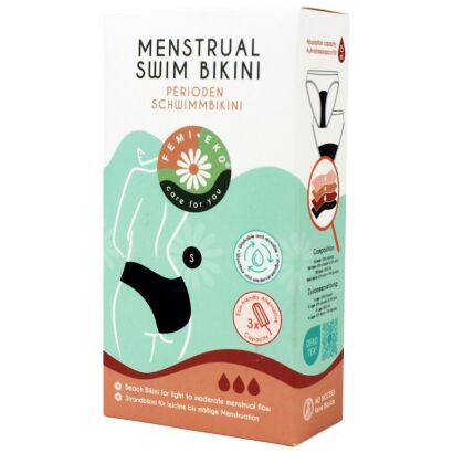 MAJTKI KĄPIELOWE MENSTRUACYJNE MODEL MAJA ROZMIAR S - FEMI.EKO
