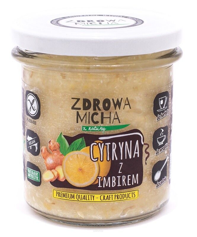 CYTRYNA Z IMBIREM BEZGLUTENOWA 295 g - ZDROWA MICHA (NA ZAMÓWIENIE)