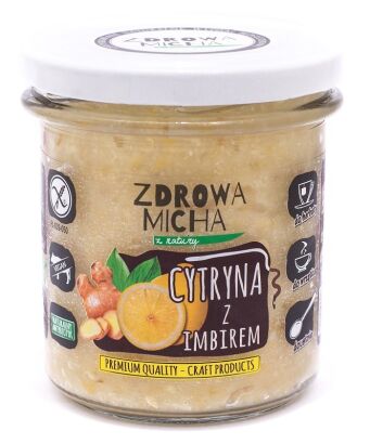 CYTRYNA Z IMBIREM BEZGLUTENOWA 295 g - ZDROWA MICHA (NA ZAMÓWIENIE)