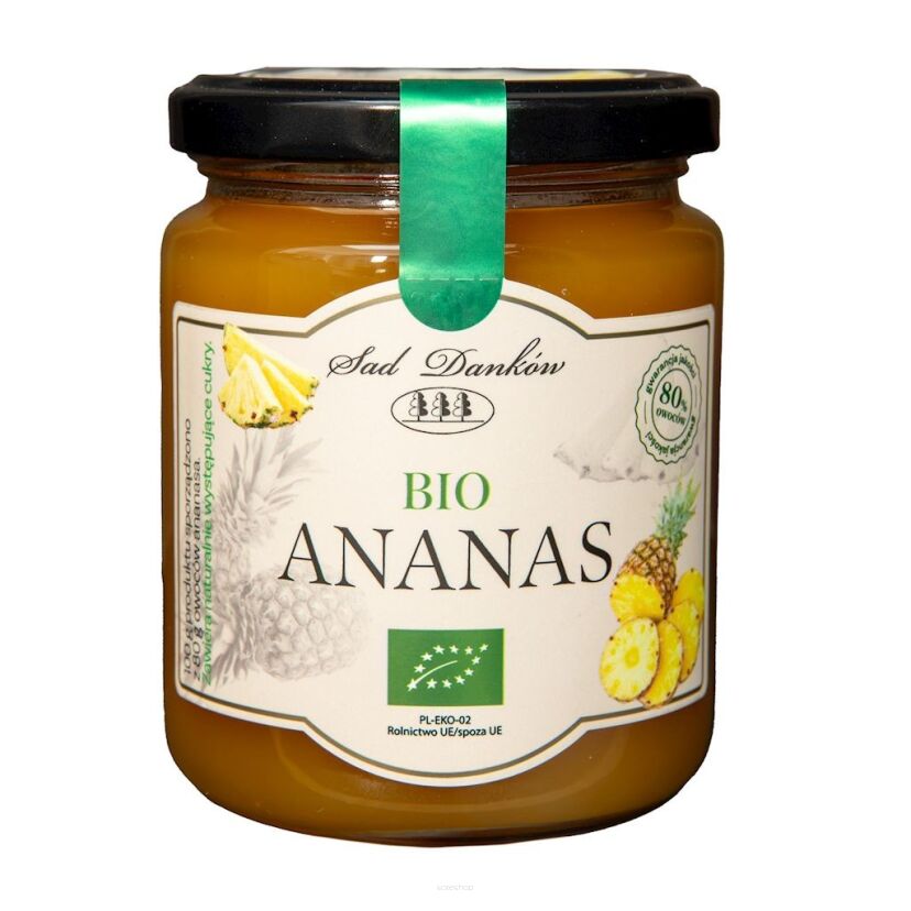 ANANAS 80 % BIO 260 g - SAD DANKÓW