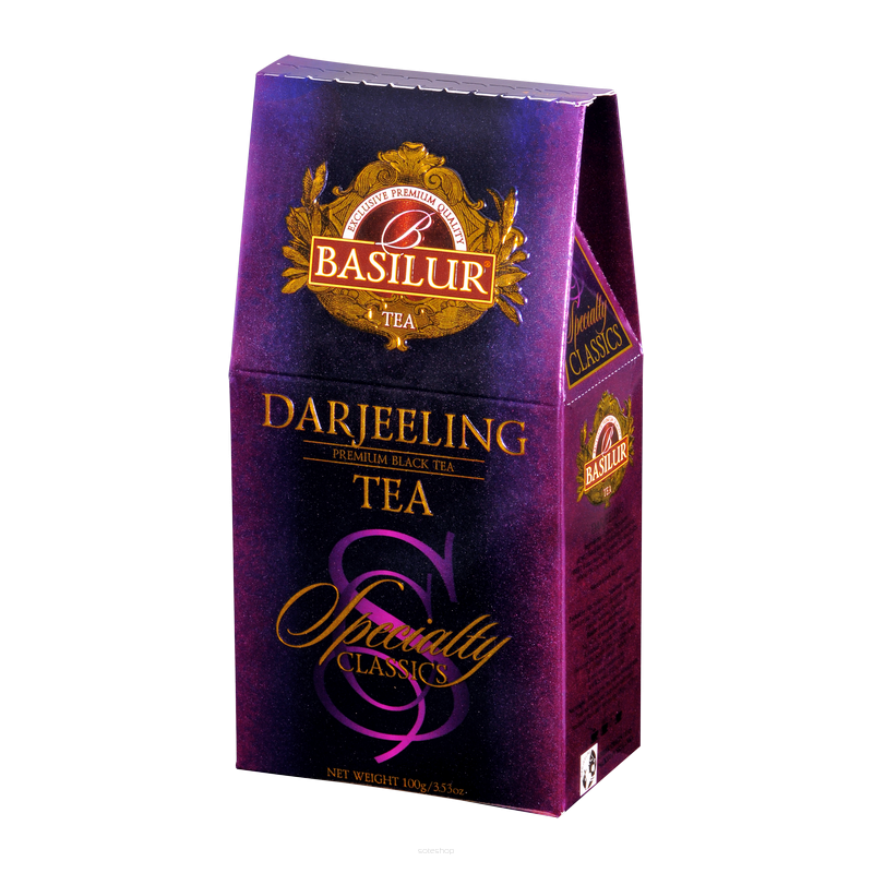 Herbata czarna bez dodatków DARJEELING sypana 100g - Basilur