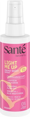 SPRAY ENERGETYZUJĄCY DO TWARZY Z KOFEINĄ ECO 75 ml - SANTE