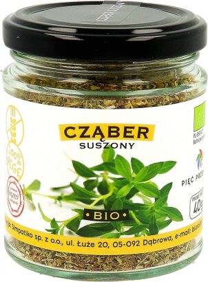 Cząber suszony BIO 40 g -  Pięć Przemian