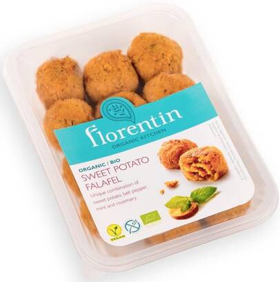 FALAFEL Z CIECIERZYCY Z BATATAMI I PAPRYKĄ BEZGLUTENOWY BIO 240 g – FLORENTIN