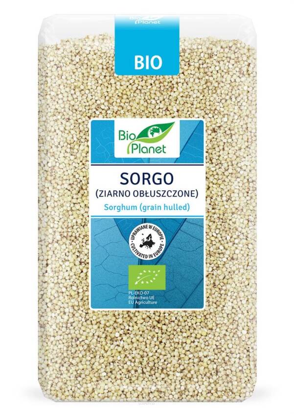 SORGO (ZIARNO OBŁUSZCZONE) BIO 1 kg - BIO PLANET