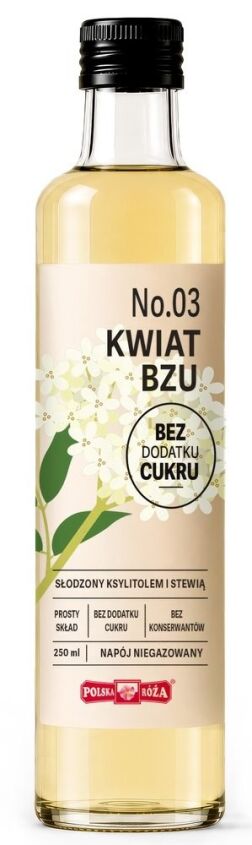 Napój No.03 Kwiat bzu bez dodatku cukru 250 ml