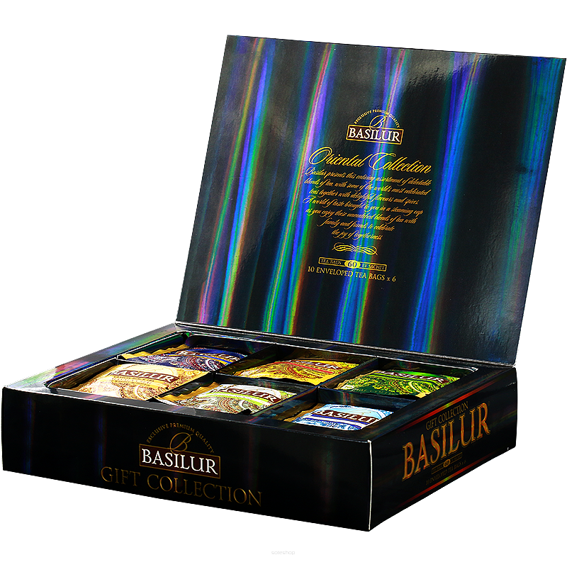 Herbata Gift Box 70932 ORIENTAL w saszetkach 40x2g, 20x1,5g- Basilur