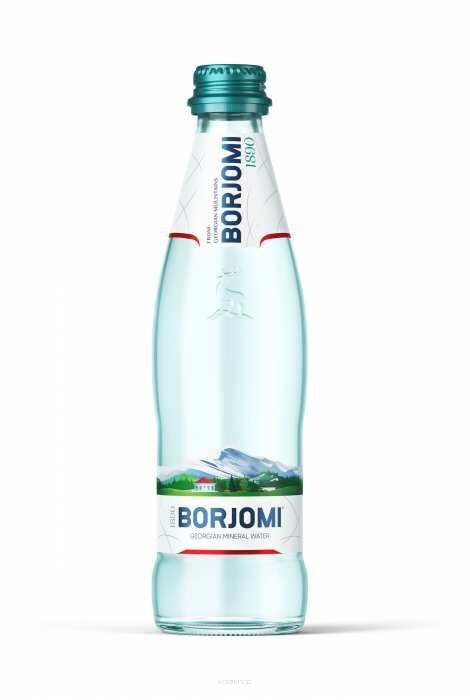 WODA MINERALNA GAZOWANA 330 ml (SZKŁO) - BORJOMI