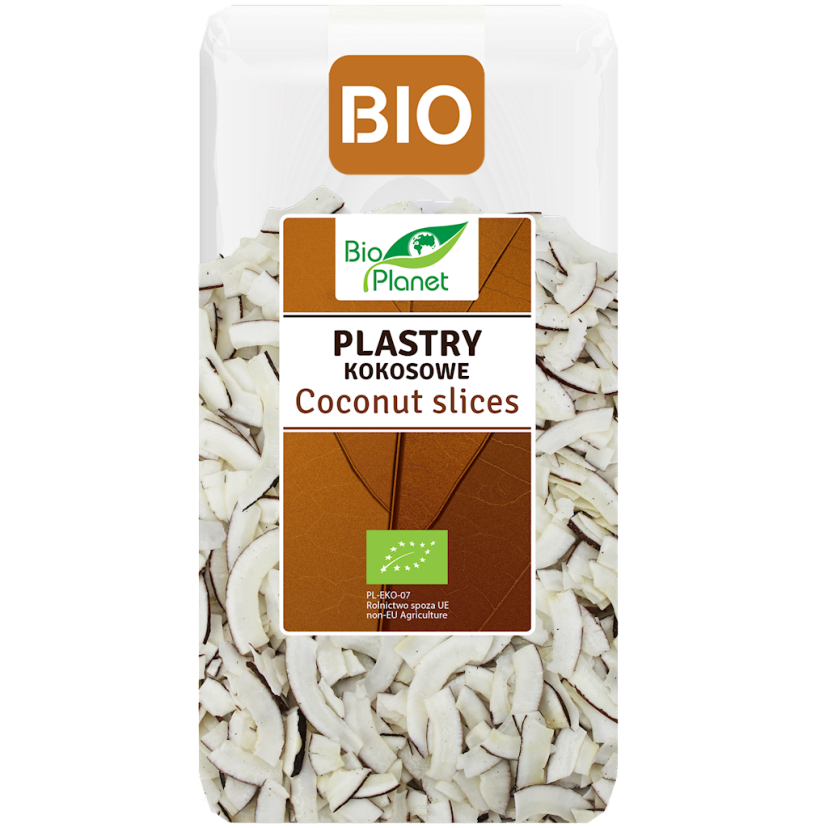 PLASTRY KOKOSOWE BIO 400 g - BIO PLANET