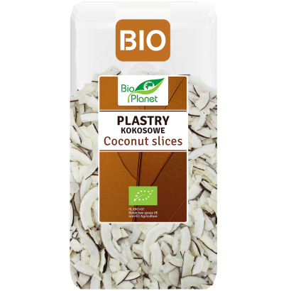 PLASTRY KOKOSOWE BIO 400 g - BIO PLANET