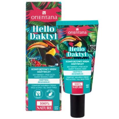 Komfortowy krem odżywczy do twarzy Hello Daktyl 40 ml Orientana