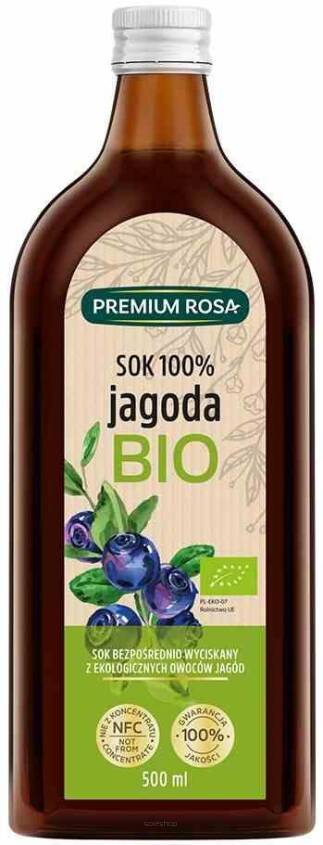 Jagoda sok 100%  BIO  B/C 500ml