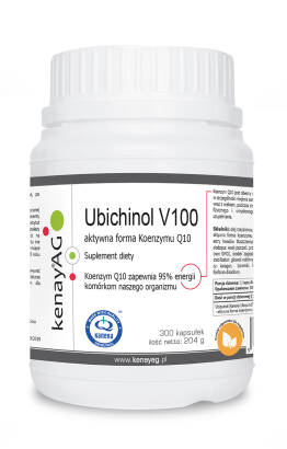 UBICHINOL CoQH-CF 100 mg 300 kaps. - KenayAg